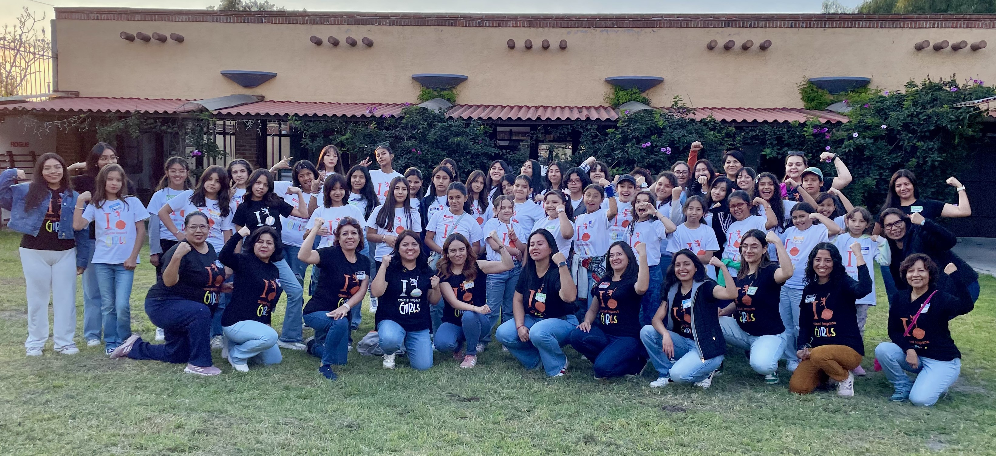 Niñas participantes de Global Impact Girls